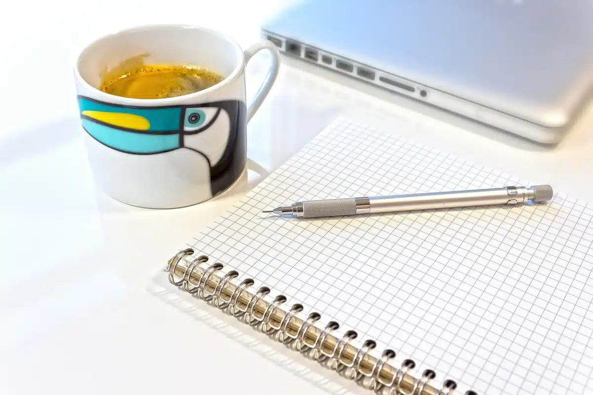 Close-up of a crossword grid with pencil marking answers