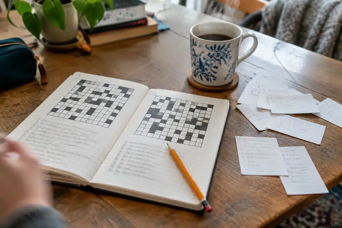Crossword puzzle published
