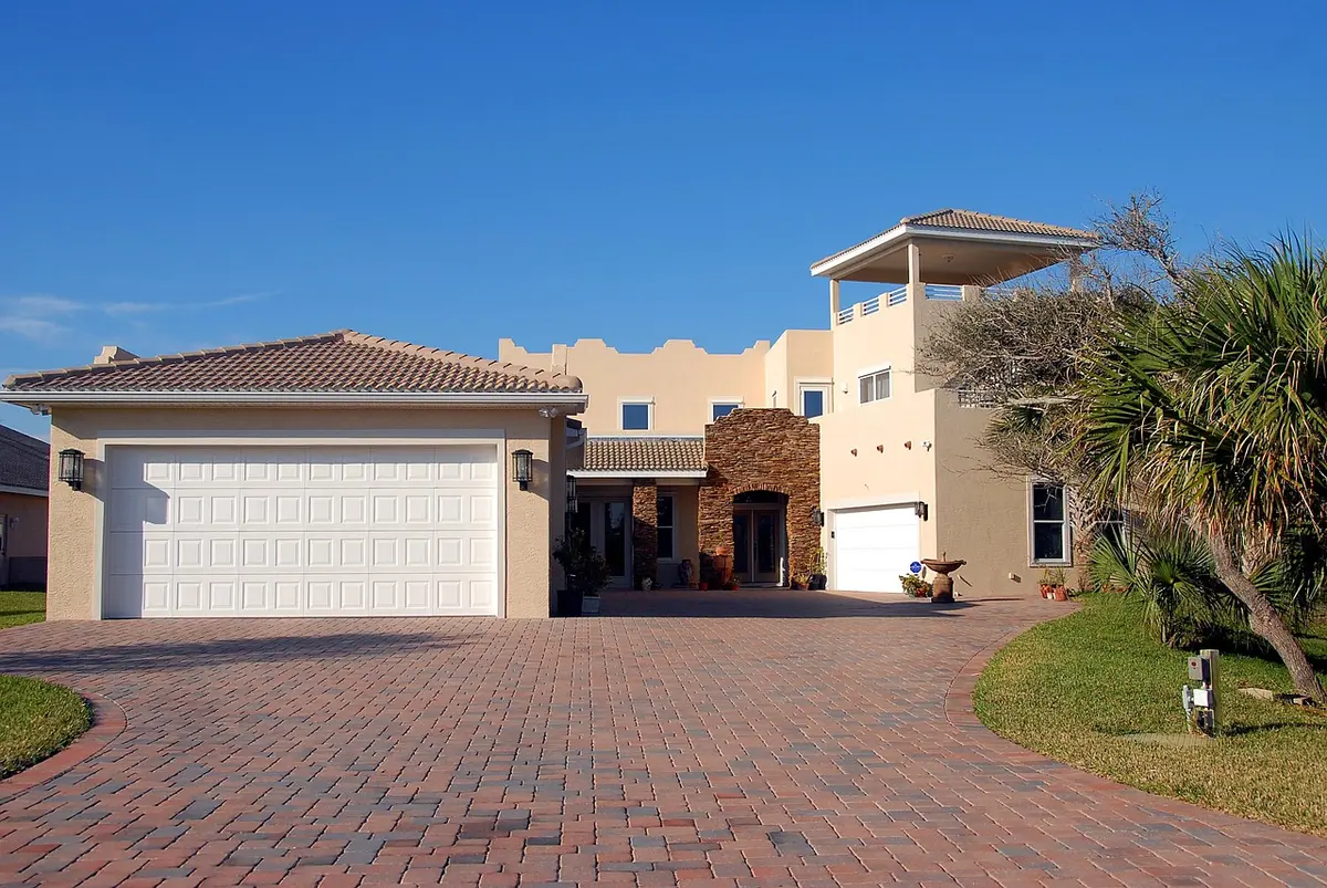 Exterior of a modest three-bedroom house in Charleston